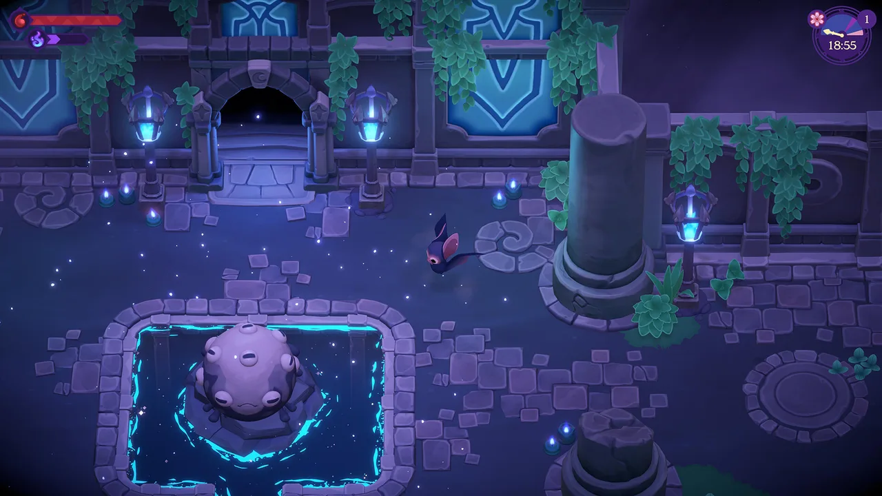 The catacombs — the kind of area the demo only hints at, with more of the world held back for the full game.