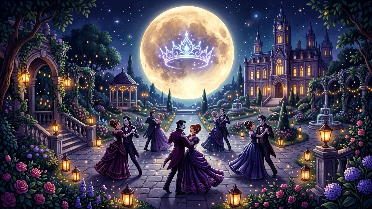 Bild zum Guide: Moonlight Peaks Mondlichtball: Datum, bestgekleidetes Paar und Kronen