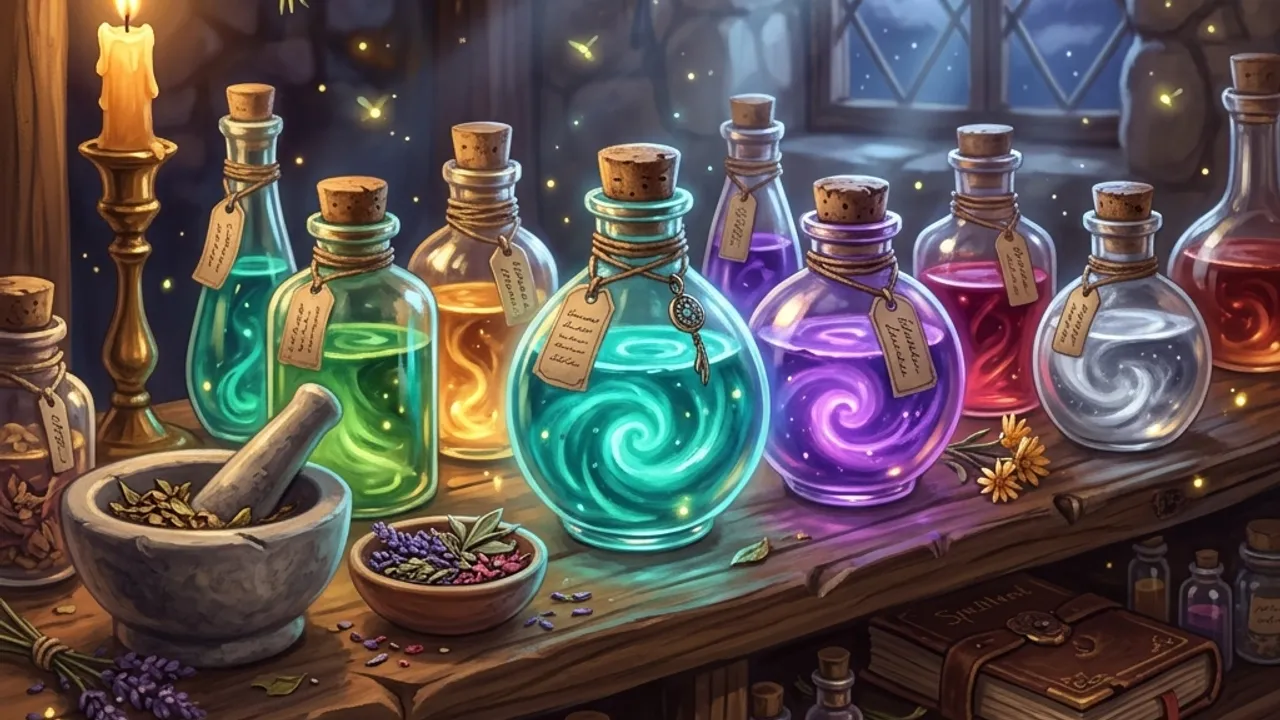 Bild zum Guide: Traenke brauen in Moonlight Peaks: Alter Ego Elixir und mehr