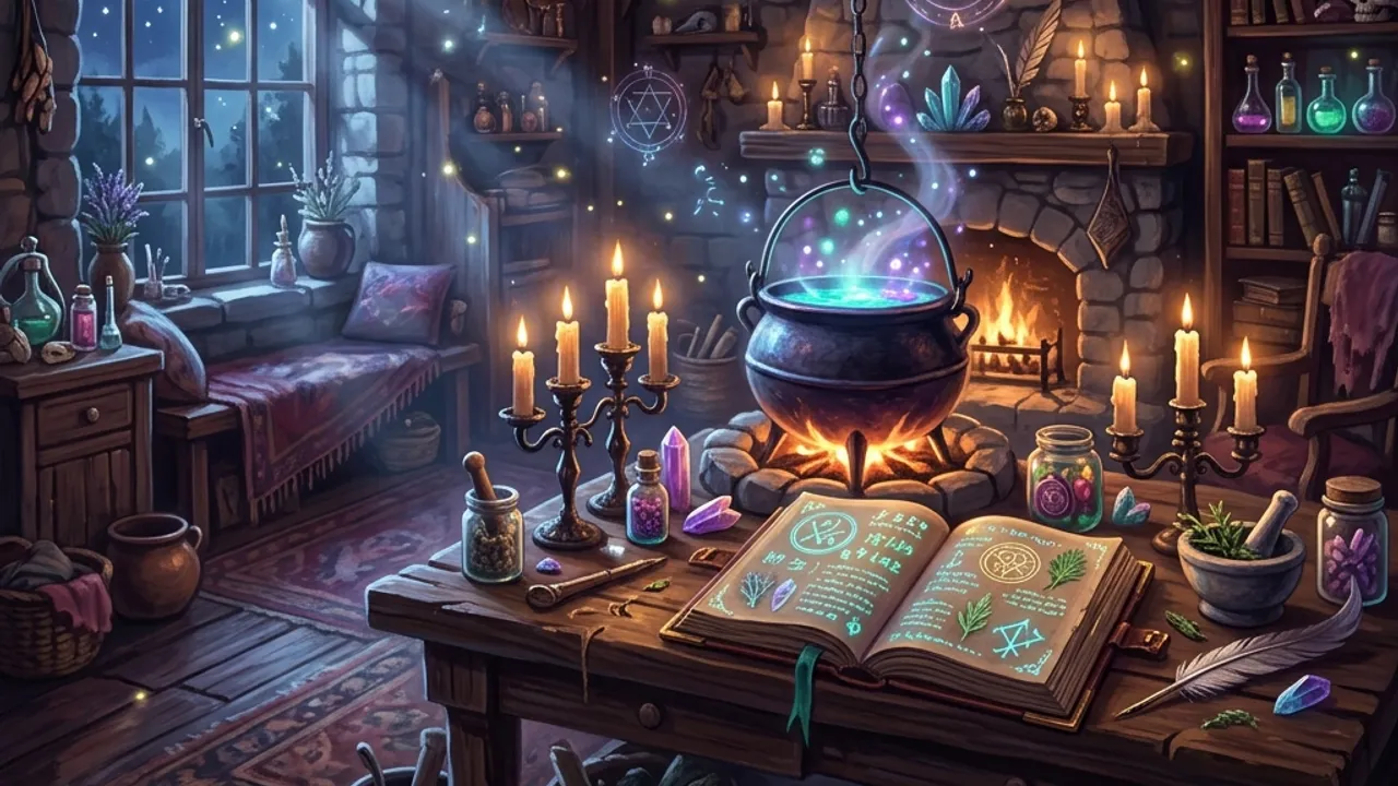 Bild zum Guide: Hexerei und Zauber in Moonlight Peaks: Magie erklaert
